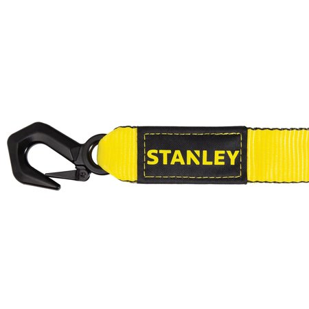 Stanley 20' x 2 in Tow Strap, 9000 lb, Tri-Hook S1051